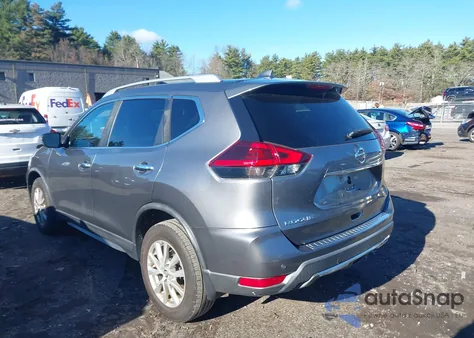 2019 Nissan Rogue Sv из США, поврежденный, VIN KNMAT2MV9KP520088